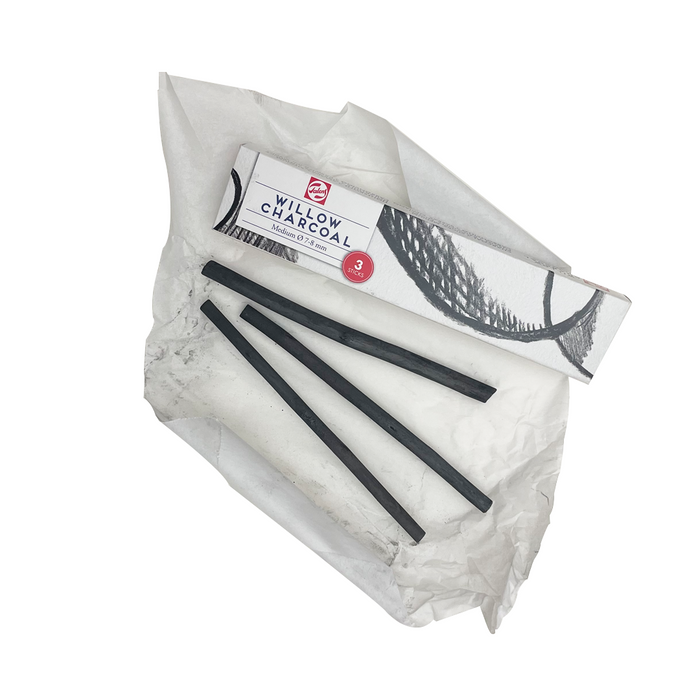 Royal Talens Willow Charcoal Set of 3 by ShopSketchBox