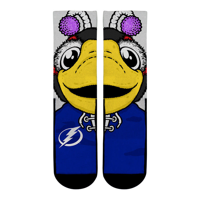 Tampa Bay Lightning - Split Face Mascot by Rock 'Em Socks