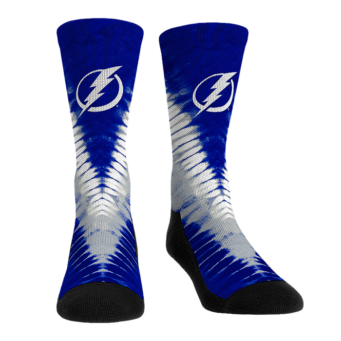 Tampa Bay Lightning - V Shape Tie Dye by Rock 'Em Socks