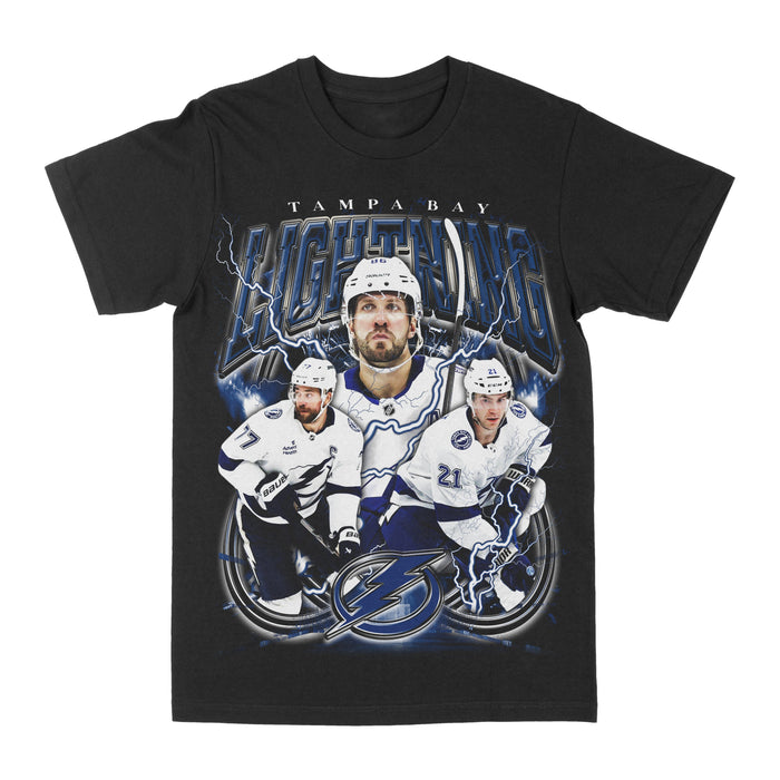 Tampa Bay Lightning "Big 3" Graphic Tee by Obsessed with graphic tees