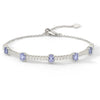 Tanzanite Adjustable Bracelet