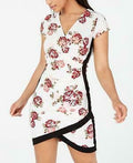 Crave Fame Juniors Framed Wrap Dress by Vanessa Jane