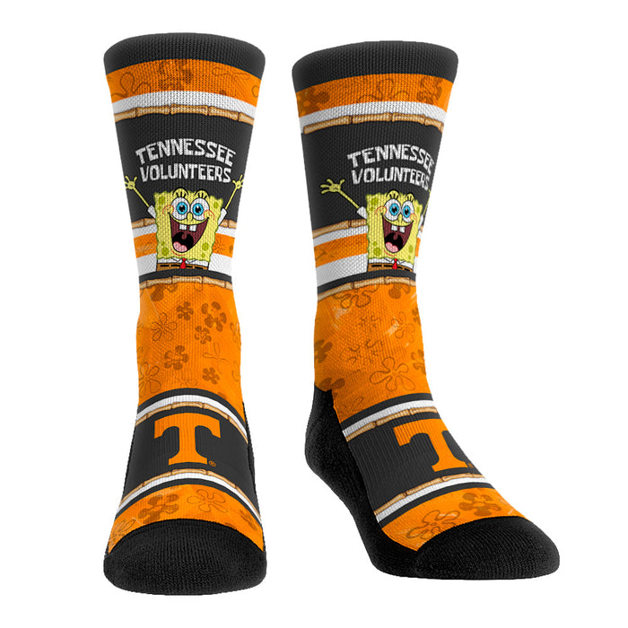 Tennessee Volunteers - SpongeBob SquarePants Tiki Stripe by Rock 'Em Socks