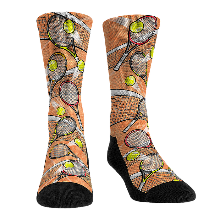Tennis - All-Over (Clay) by Rock 'Em Socks