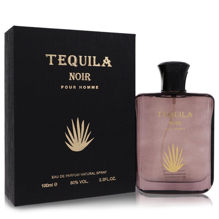 Tequila Pour Homme Noir by Tequila Perfumes Eau De Parfum Spray 3.3 oz for Men by Avera Group