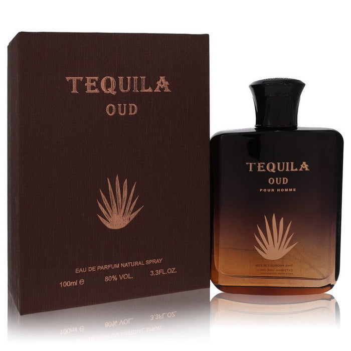 Tequila Oud by Tequila Perfumes Eau De Parfum Spray (Unisex) 3.3 oz for Men by Avera Group