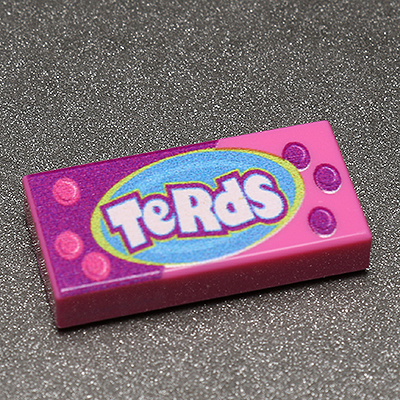 Terds - Custom Printed 1x2 Tile by B3 Customs