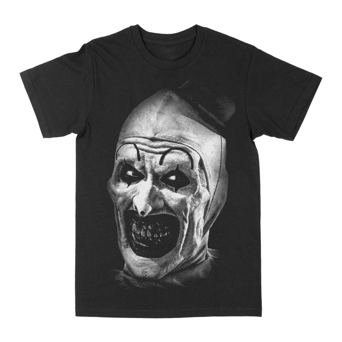 The Terrifier "Big Face" Graphic Tee by Obsessed with graphic tees