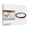 Texprint Sublimation Paper 8.5x11 for Ricoh/Sawgrass Printers | 120 Gsm | (Pack of 110 Sheets) Comes with Innosub Heat Tape