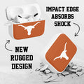 Texas Longhorns HDX Apple Airpods Pro 1 & 2 Case Cover by Affinity Bands