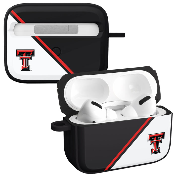 Texas Tech Red Raiders HDX Champion Series Apple AirPods Pro 1 & 2 Case Cover by Affinity Bands