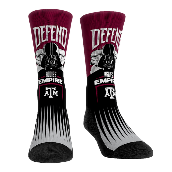 Texas A&M Aggies - Star Wars - Defend The Empire by Rock 'Em Socks