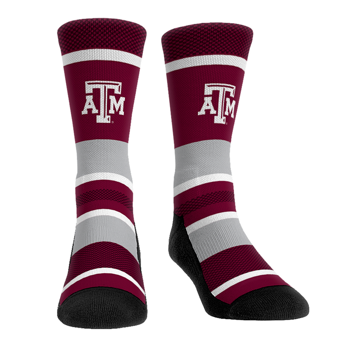Texas A&M Aggies - Tech Stripe by Rock 'Em Socks