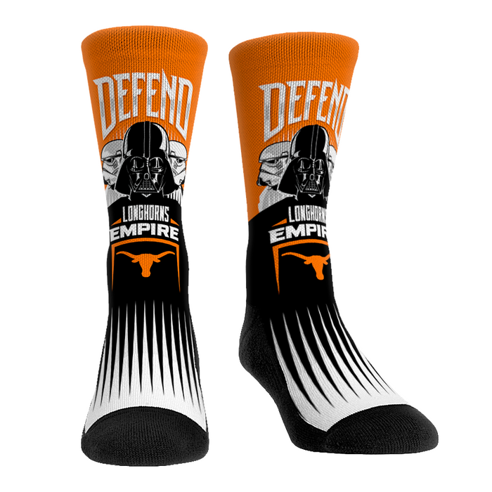 Texas Longhorns - Star Wars - Defend The Empire by Rock 'Em Socks