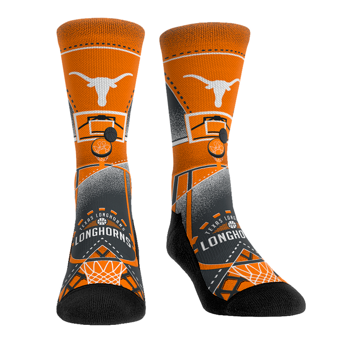 Texas Longhorns - Nothing But Net by Rock 'Em Socks