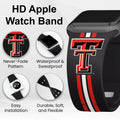 Texas Tech Red Raiders HD Apple Watch Band by Affinity Bands