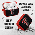 Texas Tech Red Raiders HDX AirPods Pro 1 & 2 Case Cover by Affinity Bands