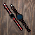 Texas Tech Red Raiders HD Watchband for Samsung, Garmin, Fossil, and More for Samsung, Garmin, Fossil, and More by Affinity Bands