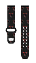 Texas Tech Red Raiders HD Watchband for Samsung, Garmin, Fossil, and More for Samsung, Garmin, Fossil, and More by Affinity Bands