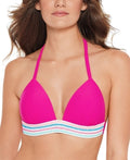 Salt + Cove Juniors Push-Up Halter Bikini Swim Top by Vanessa Jane