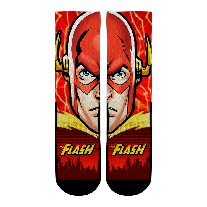 The Flash - Split Face by Rock 'Em Socks