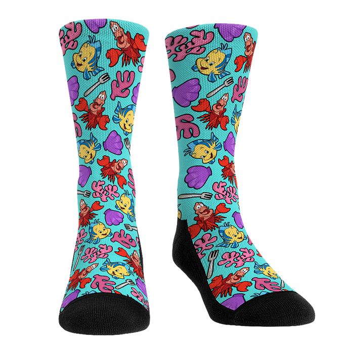 The Little Mermaid - Characters All-Over by Rock 'Em Socks