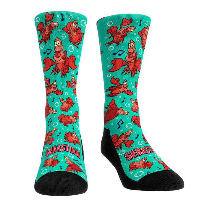 The Little Mermaid - Sebastian All-Over by Rock 'Em Socks