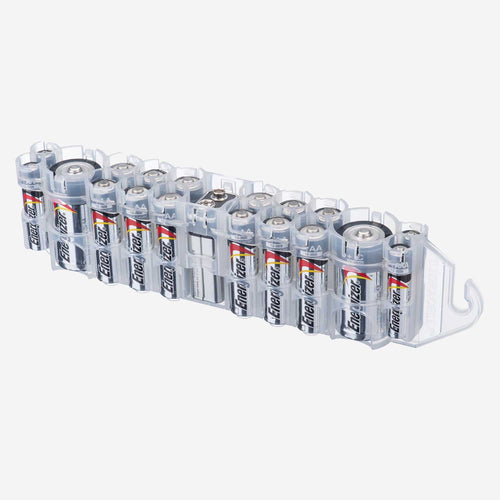 The Original Battery Caddy (Clear) by Storacell