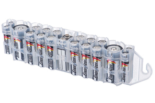 The Original Battery Caddy (Clear) by Storacell