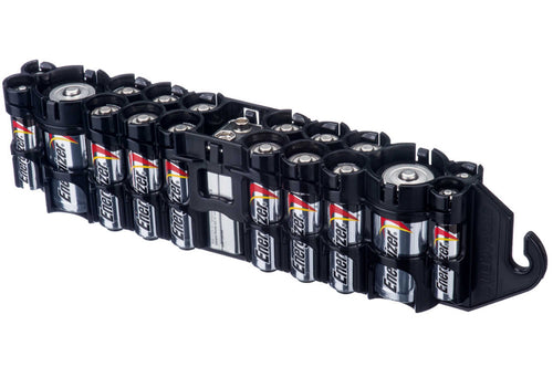 The Original Battery Caddy (Tuxedo Black) by Storacell