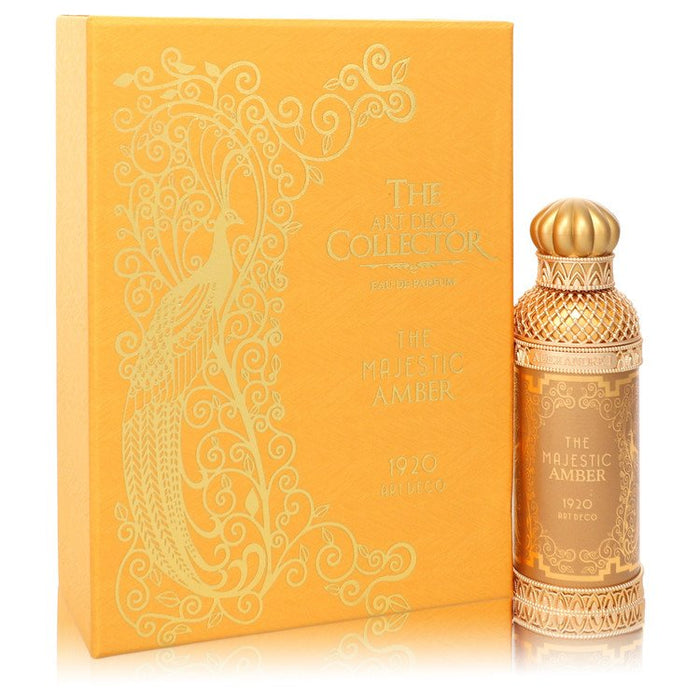 The Majestic Amber by Alexandre J Eau De Parfum Spray (Unisex) 3.4 oz for Women by Avera Group