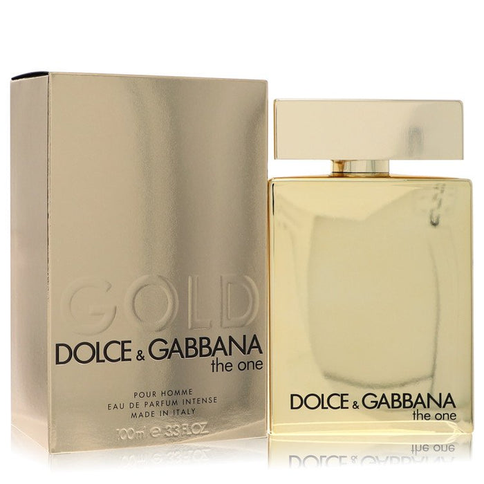 The One Gold by Dolce & Gabbana Eau De Parfum Intense Spray 3.4 oz for Men by Avera Group