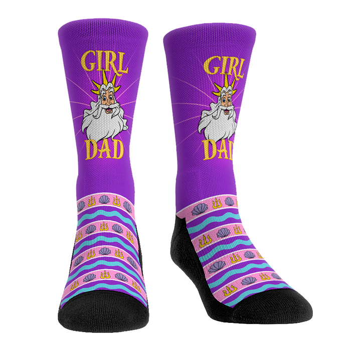 The Little Mermaid - Girl Dad by Rock 'Em Socks
