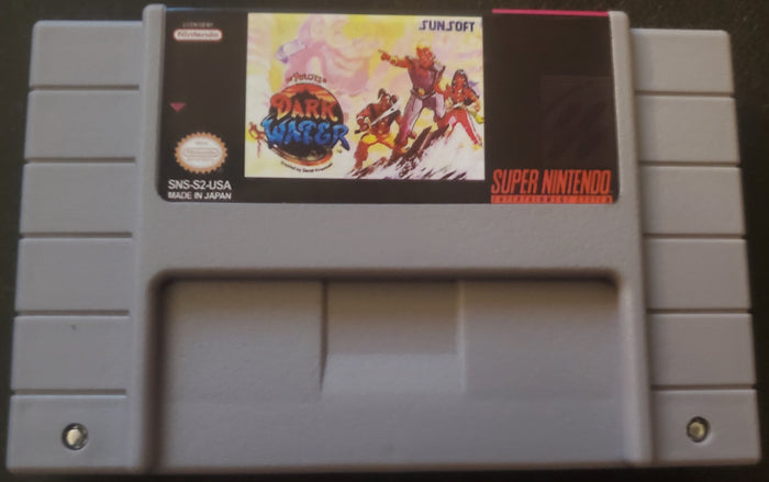 The Pirates of Dark Water SNES Video Game Cartridge Super Nintendo 1994