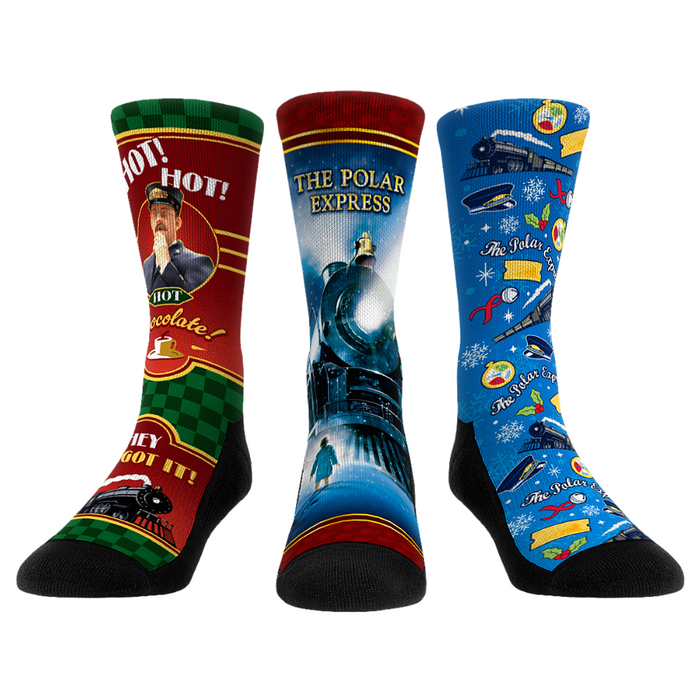 The Polar Express - 3-Pack by Rock 'Em Socks
