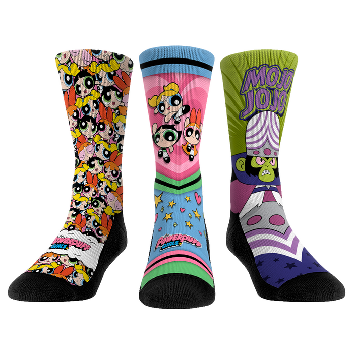 The Powerpuff Girls - 3-Pack by Rock 'Em Socks