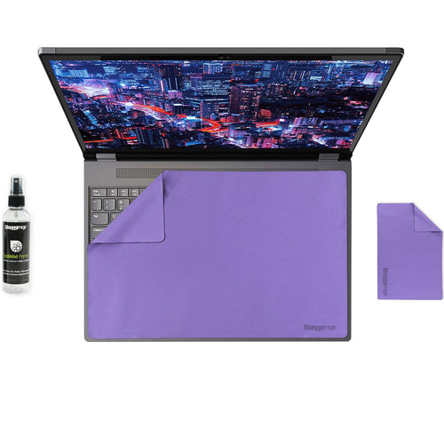 16" Thinkpad P16 Screen Protector Keyboard Cover & Cleaning Kit Microfiber UnderWare Pac by ShaggyMax