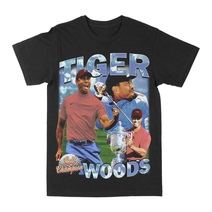Tiger Woods Golf Champion Graphic Tee by Obsessed with graphic tees