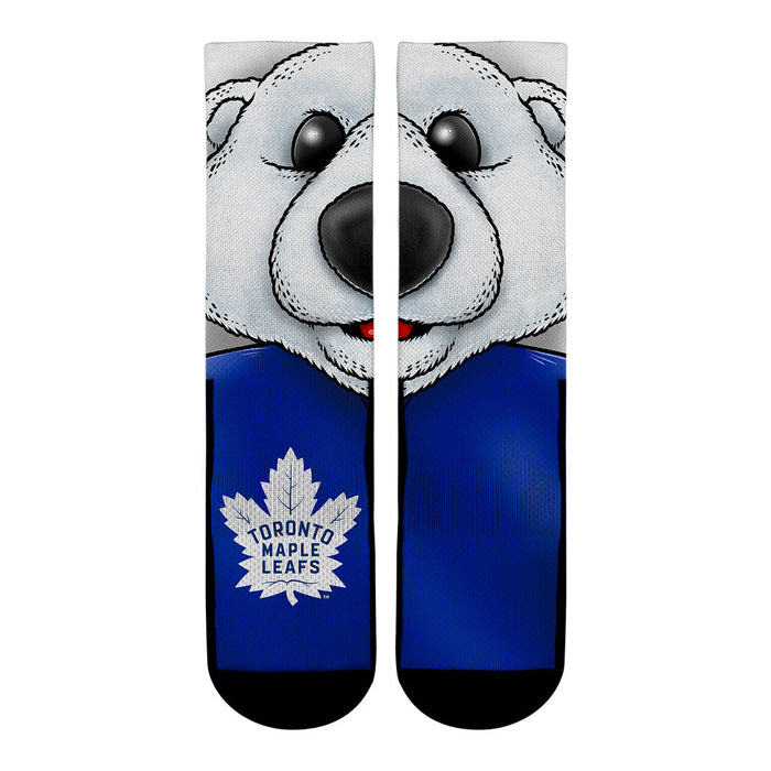 Toronto Maple Leafs - Split Face Mascot by Rock 'Em Socks