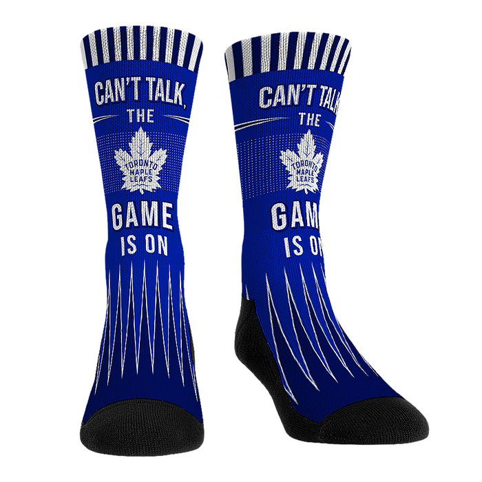 Toronto Maple Leafs - Can't Talk by Rock 'Em Socks