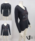 Majestic Athletic NBA Toronto Raptors Womens Premium TriblenHoodie, Size Medium by Vanessa Jane
