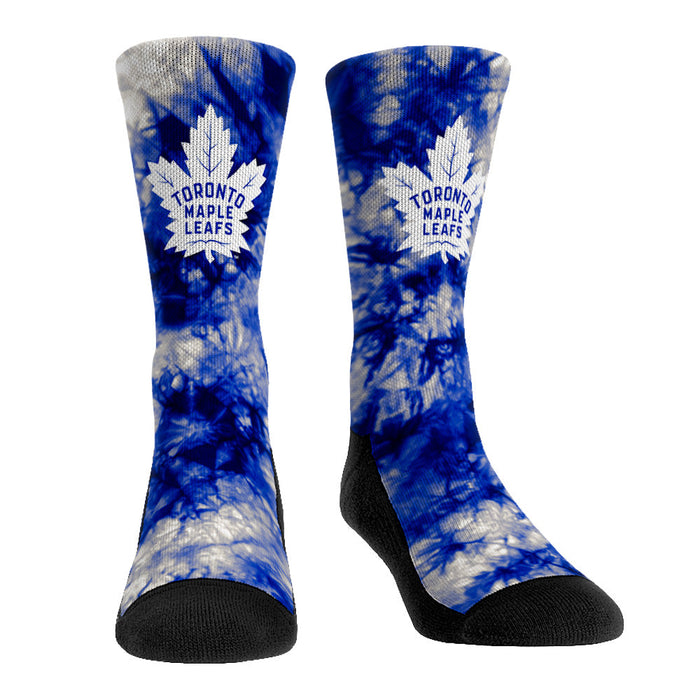 Toronto Maple Leafs - Team Tie Dye by Rock 'Em Socks