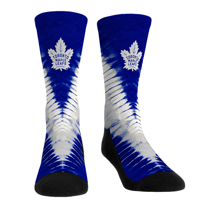 Toronto Maple Leafs - V Shape Tie Dye by Rock 'Em Socks