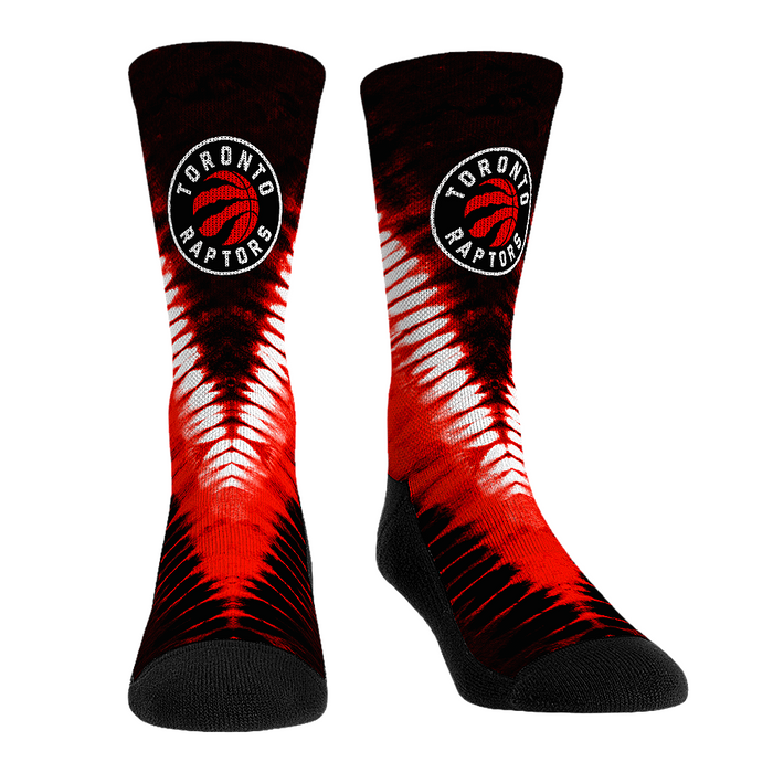 Toronto Raptors - V Shape Tie Dye by Rock 'Em Socks