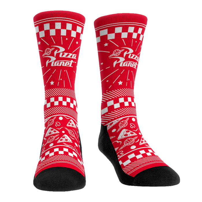 Pizza Planet (Red) by Rock 'Em Socks