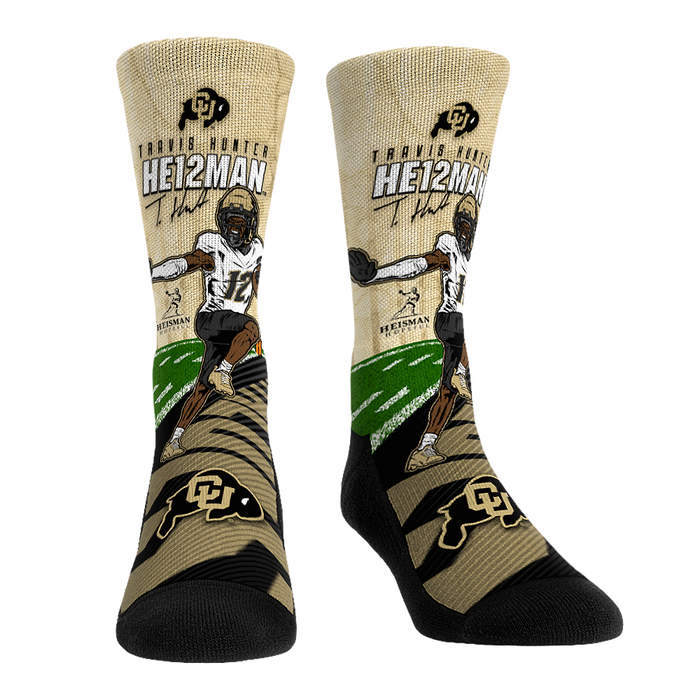 Travis Hunter - Colorado Buffaloes - Heisman Hopeful by Rock 'Em Socks