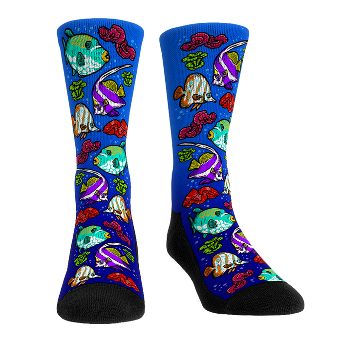 Tropical Fish All-Over by Rock 'Em Socks