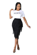 Tassel Skirt by The House of Stylez