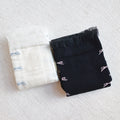 Tulle Top Bow Lined Up Socks Set Of 2