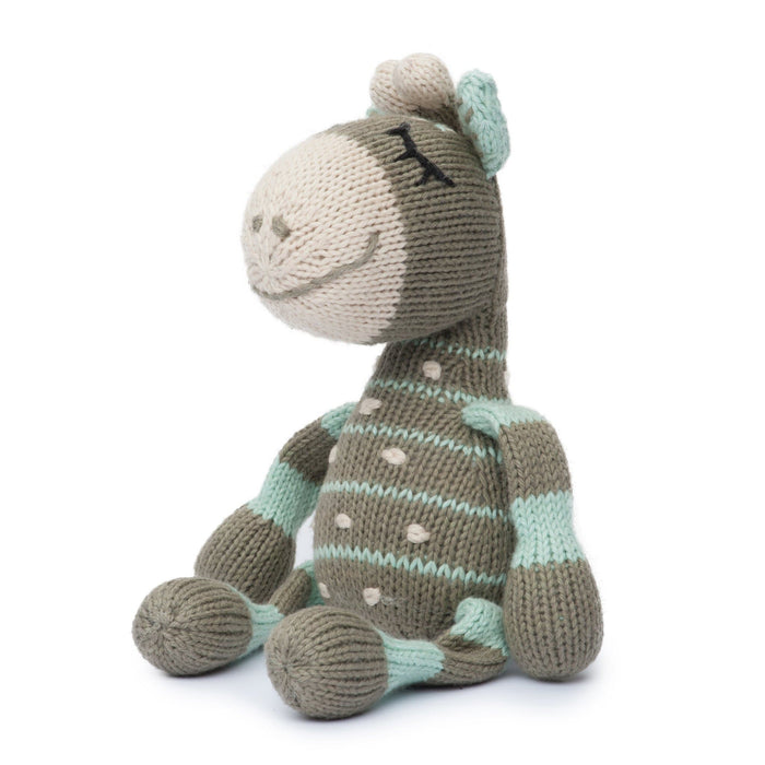 rattle buddy | ami the giraffe by Finn + Emma
